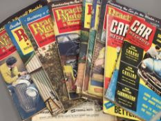 A quantity of Practical Motoring magazines