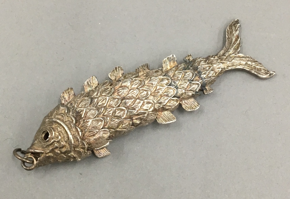 A silver fish