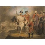 After SIR WILLIAM BEECHEY RA (1753-1839) British King George III and the Prince of Wales Reviewing