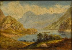 ENGLISH SCHOOL (19th/20th century) Ullswater Oil on canvas,