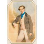 FRANCOIS THEODORE ROCHARD (1798-1858) French Portrait of Arthur William MacNaughten
