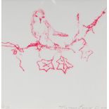 After TRACEY EMIN (born 1963) British (AR) Robin Sez 2002 Print, signed,