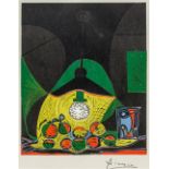 PABLO PICASSO (1881-1973) Spanish (AR) Nature Morte Soux la Lampe (Still Life Under the