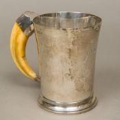 An Edward VIII silver tankard, hallmarked Birmingham 1936,