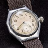 A vintage Pre-War Rolco Oyster wristwatch by the Rolex Watch Co.