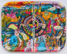 After GRAYSON PERRY (born 1960) British (AR) Glyndebourne Opera Season Tray Printed birchwood,