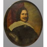 Circle of DANIEL MYTENS (1590-1647) Dutch Portrait of a Gentleman Oil on canvas, framed. 62 x 74.