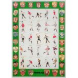 SIR PETER BLAKE (born 1932) British (AR) F is For Football Limited edition print, signed,