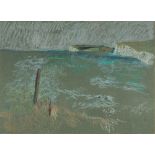 JEAN COOKE (1927-2008) British (AR) Chalk Cliffs Pastels, inscribed to verso, framed and glazed.