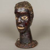 An African Ekoi tribal bust
