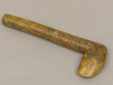 A small hardstone hand axe