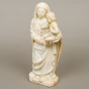 An 18th/19th century alabaster figural c