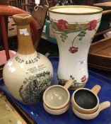 A quantity of decorative ceramics,