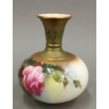 A Royal Worcester vase