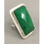A jade ring