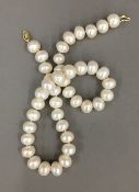 A pearl necklace