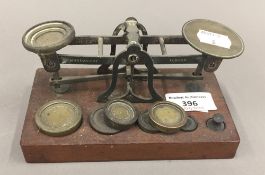 A Sampson Morden & Co postal scale