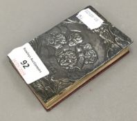 A silver faced prayer book