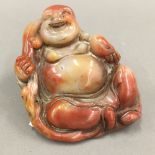 A soapstone Buddha