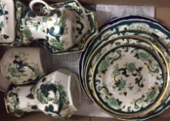 A quantity of Masons Ironstone china