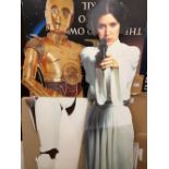 A quantity of Star Wars lobby cards and cut-outs