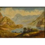 ENGLISH SCHOOL (19th/20th century) Ullswater Oil on canvas,