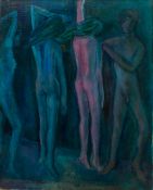 ELMYR DE HORY (1906-1976) Hungarian (AR) The Three Graces Oil on canvas, signed, framed. 64.