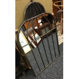 A birdcage mirror