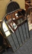 A birdcage mirror