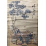 Two Chinese scroll paintings