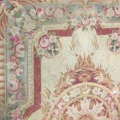 An Aubusson type needlework panel