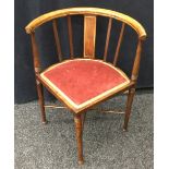 A Victorian corner chair