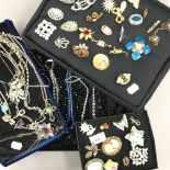 Four trays of various jewellery