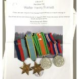 A group of four Air Crew Europe medal group and related ephemera,