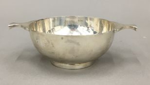 A silver quaich