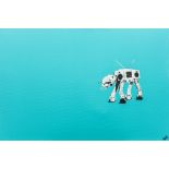 PROLE (20th century) British (AR) AT-AT FM "Blue" Limited edition print on canvas, signed,