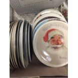 A quantity of collectors plates and certificates,