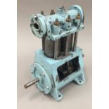 A Scratch Built scale model of a Marine engine,