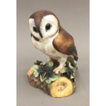 A Royal Crown Derby brown owl by Harper,