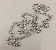 A 925 silver watch chain (23 grammes total weight)