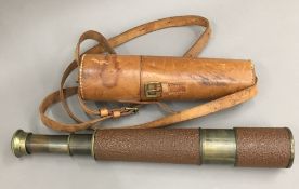 A military issue four drawer telescope,