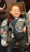 A ventriloquists doll,