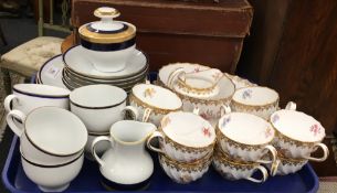 A Copelands china part tea service,