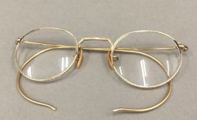 A pair of vintage spectacles