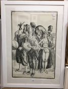 After AUGUSTUS SPEAR (19th/20th century) British, Circus Figures, print,