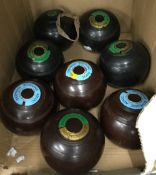 A quantity of bowling woods