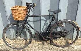 A 1920s Silver Sunbream bicycle,