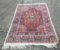 A Persian style wool rug