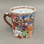 An 18th century Chinese Export mug
