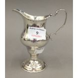 A Georgian silver cream jug,